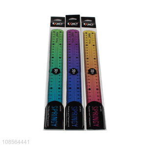Low price colourful students stationery ruler for sale