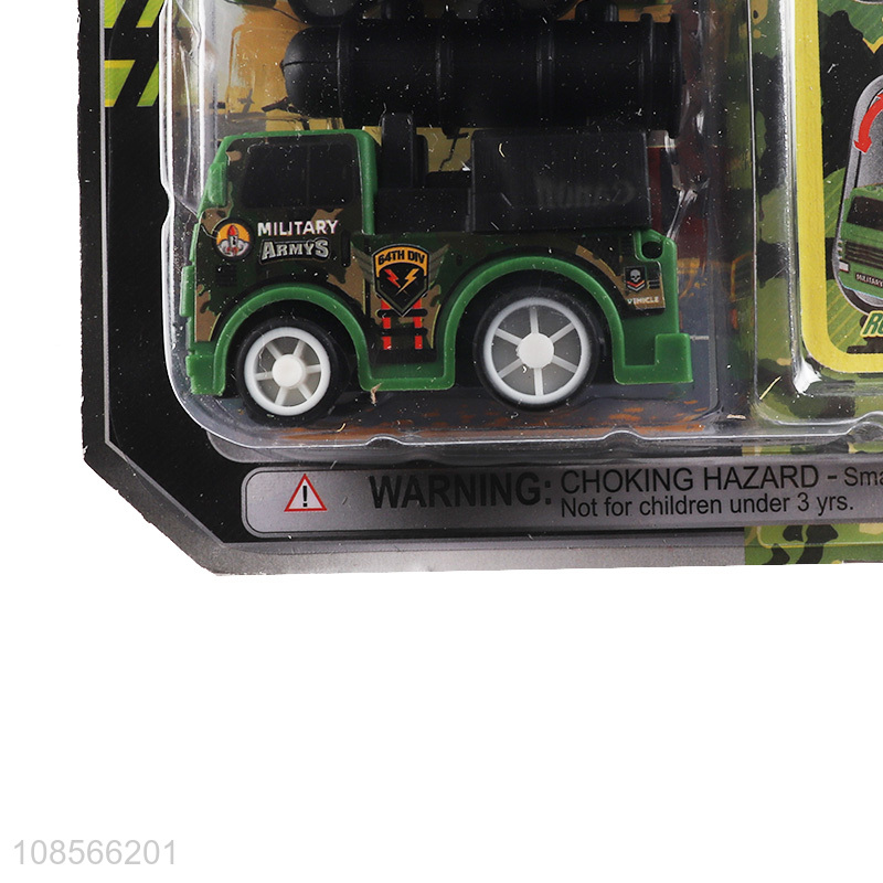 New products pull-back city frontline truck toy