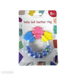 Wholesale Colorful Silicone Baby Bell Teether