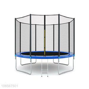 Wholesale household large heavy duty trampoline with enclosure net