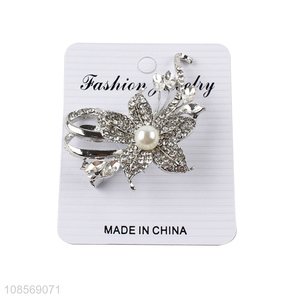 Hot product flower alloy brooch pin fashion accessories