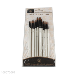 Popular products kids art painting brushes oil painting brushes