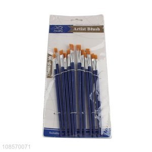 China wholesale reusable artist painting brushes for art supplies