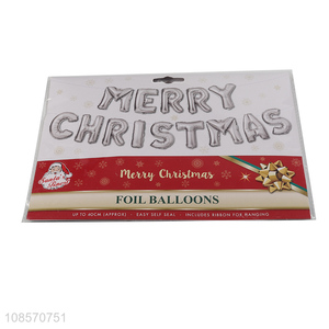 China products christmas decoration foil balloon set