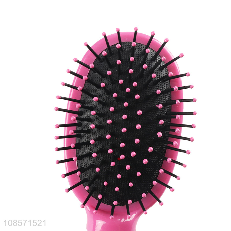 Wholesale airbag comb plastic detangling comb with hair bands