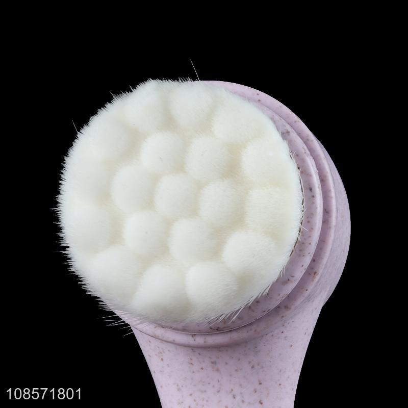 Good quality double-sided facil cleanser face cleaning brush
