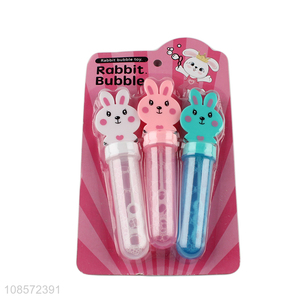 New arrival rabbit shape cartoon bubble toys bubble sticks