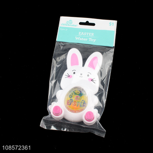 Factory price rabbit shape water toys ring toss games for kids
