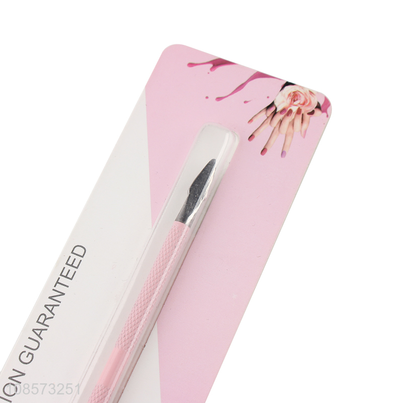 High quality nail cuticle pusher manicure nail care tool