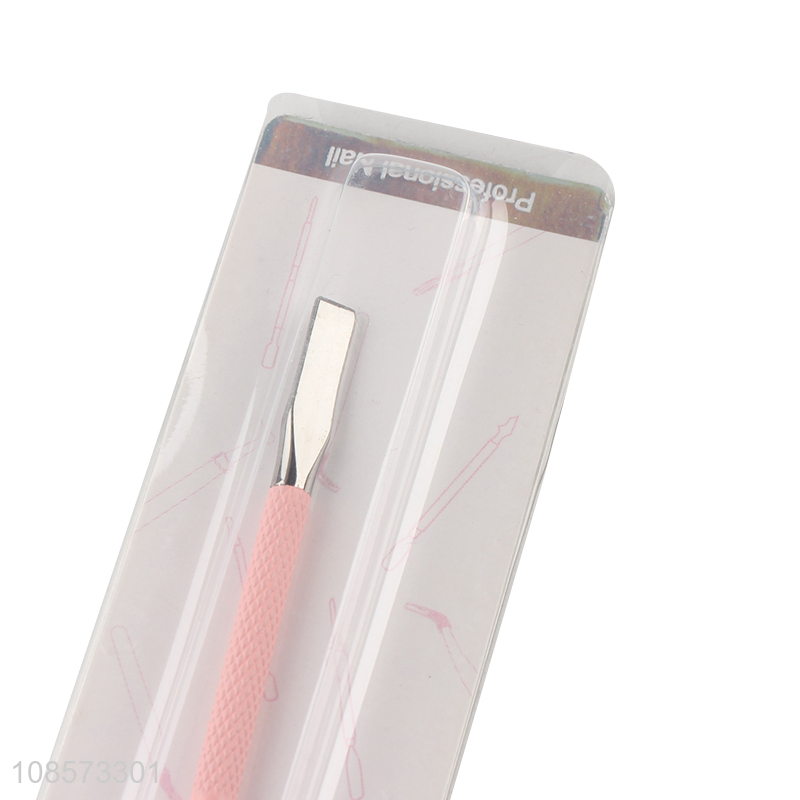 Factory price cuticle pusher manicure pedicure tool for sale