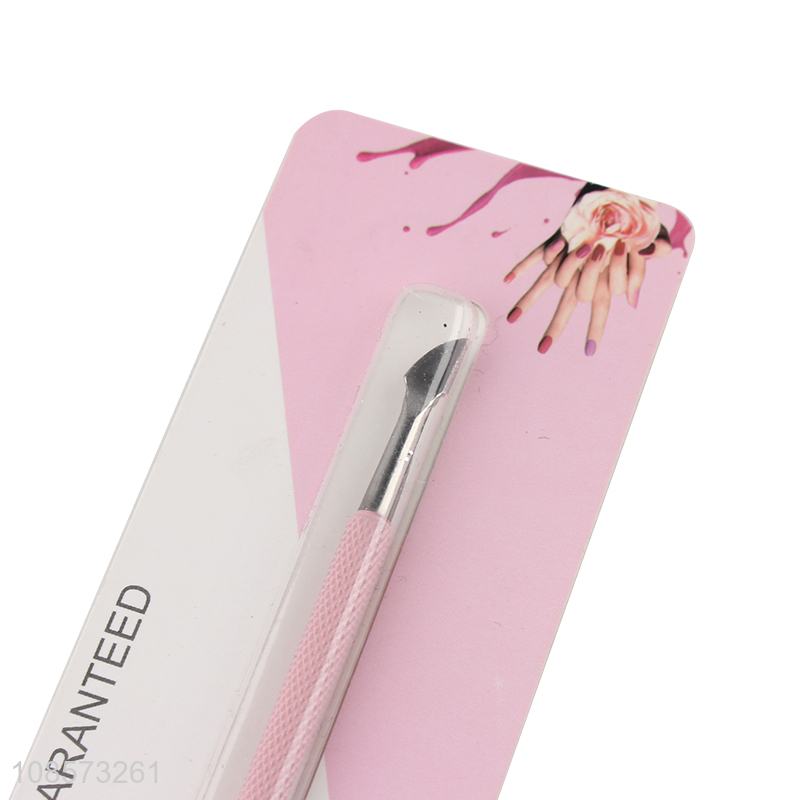 Hot products stainless steel cuticle pusher cuticle remover for nail