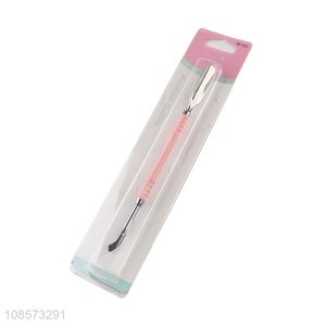 Popular products stainless steel cuticle pusher cuticle remover