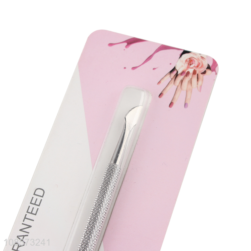 Wholesale from china double-headed nail cuticle pusher for nail cleaner