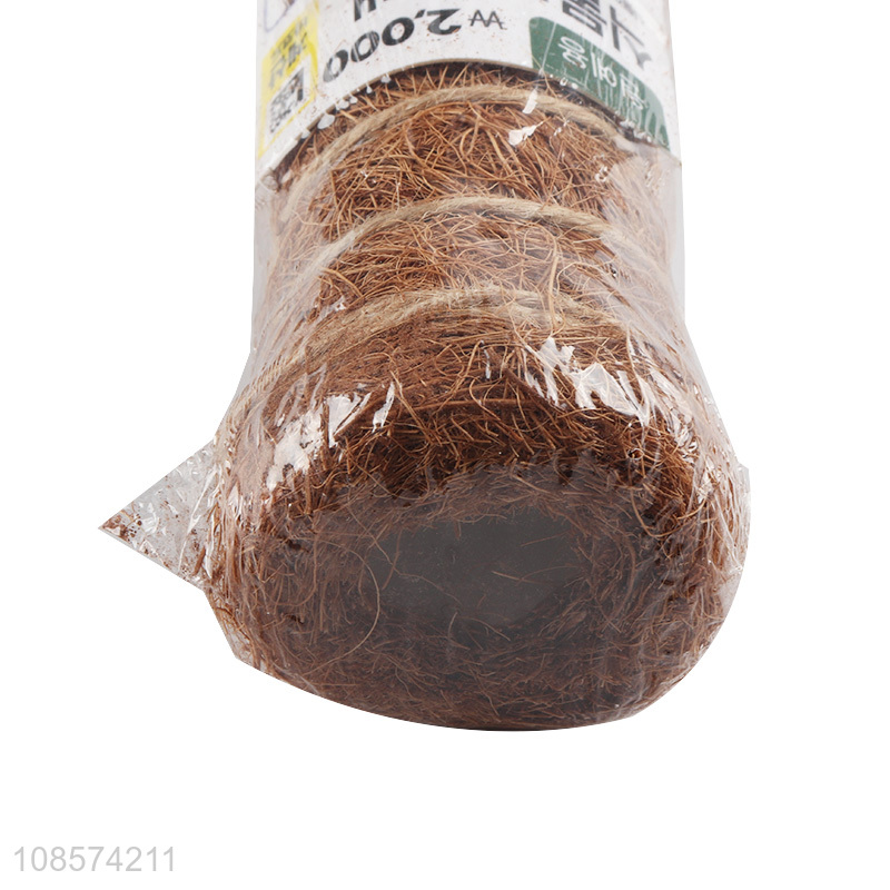 Wholesale coir pole coconut palm stick for plant support climbing