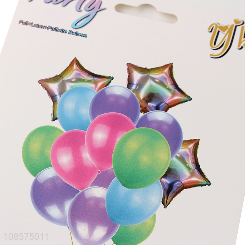 Wholesale 10pcs balloon set for birthday baby shower party decor