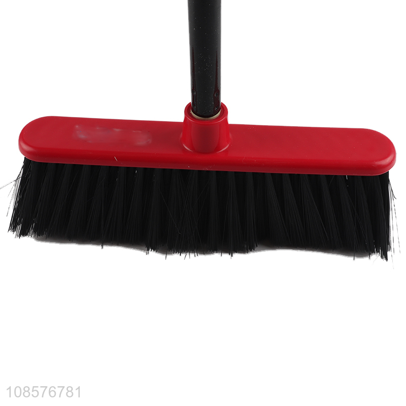 Custom logo indoor outdoor plastic broom and dustpan set