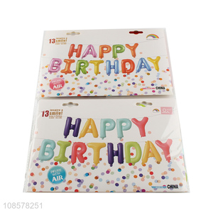 Popular products happy birthday letter balloon kit for sale