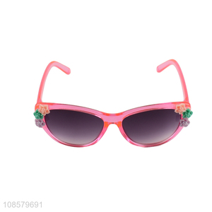 Hot selling summer outdoor girls children <em>sunglasses</em> wholesale