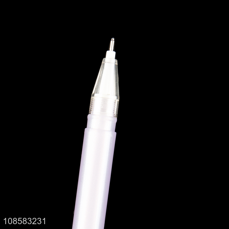 Wholesale office school stationery gel ink pen with fine tip