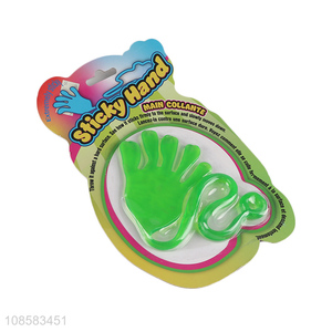 Low price stretch super sticky hand toys party favors
