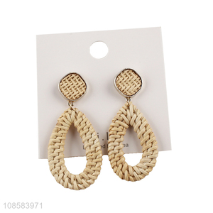 Factory price fashion handmade ladies earrings ear studs for sale