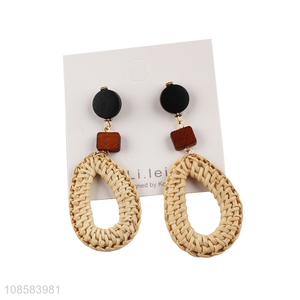 Popular products decorative ladies handmade earrings ear studs for sale