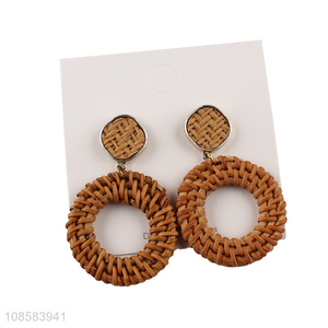 Online wholesale fashion women hoop drop dangle earrings ear studs