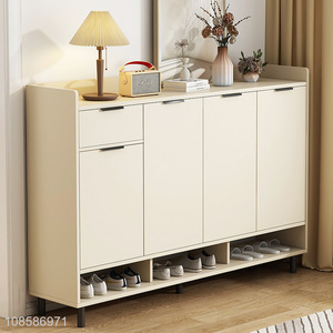 High quality modern artificial board shoe cabinet entrance cabinet