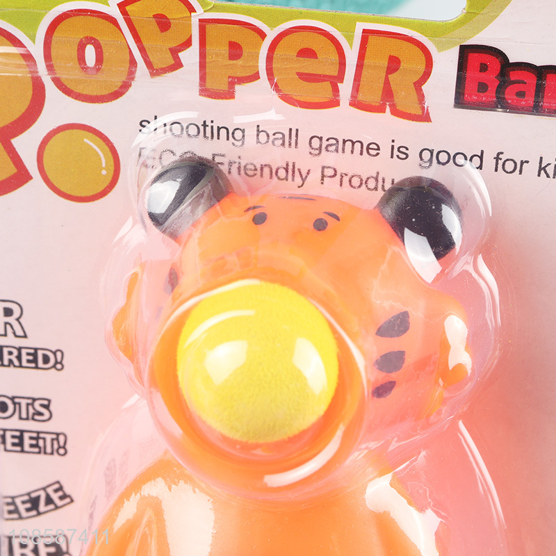 Factory supply popper ball toys shooting ball games for sale