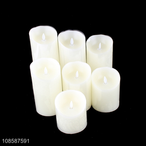 Wholesale battery operated flickering flameless led tea light candle