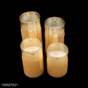Hot sale battery operated flickering flameless led tealight candle