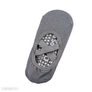 New product anti-slip barre pilates socks yoga socks with gripper
