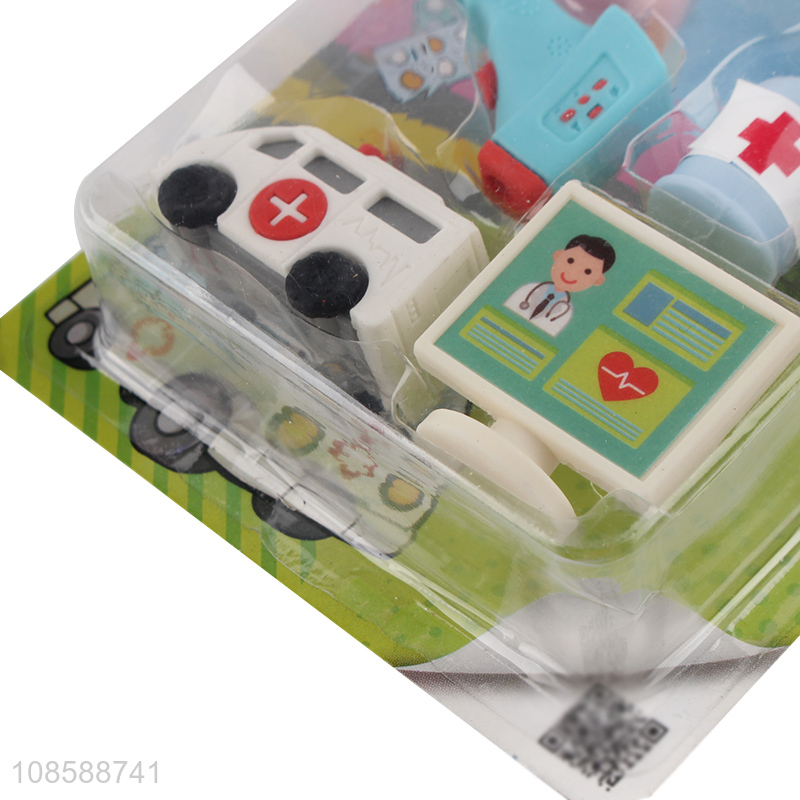Popular products doctor series students stationery eraser set