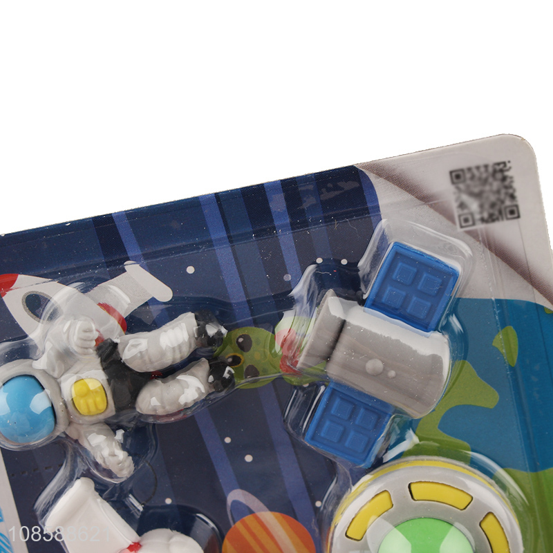 China wholesale children stationery outer-space erasers set