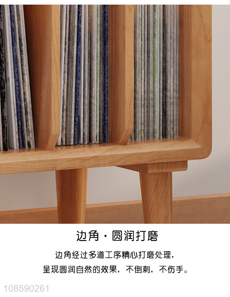 Best selling small living room record cabinet bookcase wholesale