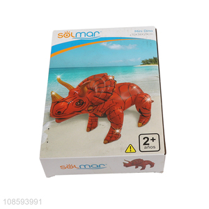 Wholesale inflatable dinosaur toy soft pvc inflatable animal toy