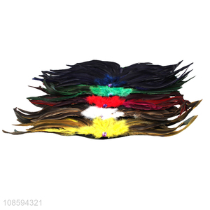 Factory price multicolor feather headdress for hair accessories