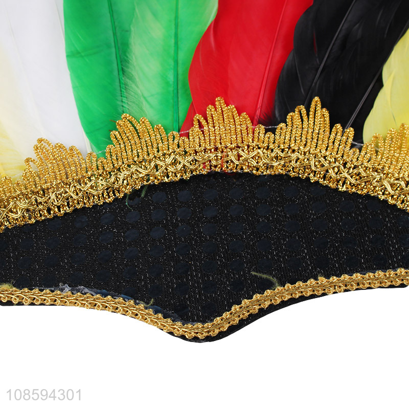 Popular products party supplies colourful headband with feather