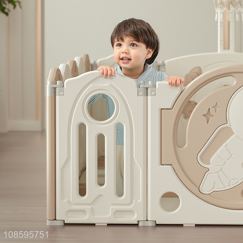 New product eco-friendly plastic indoor safety playpen for baby