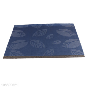 Wholesale durable heat resistant pvc placemat kitchen table mat