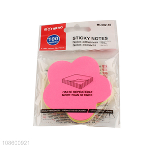 Wholesale 100 sheets sticky note pads post-it notes for student