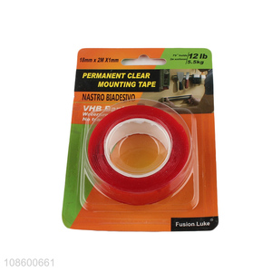 Wholesale clear double-sided strong adhesive mounting tape