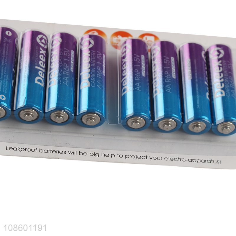 Top sale super energy leakproof batteries carbon batteries