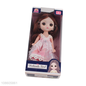 Factory price 6 inch fashion girl doll beauty princess doll