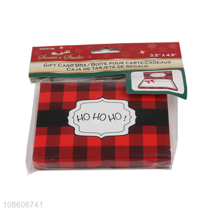 China products delicate gifts card packaging box for christmas