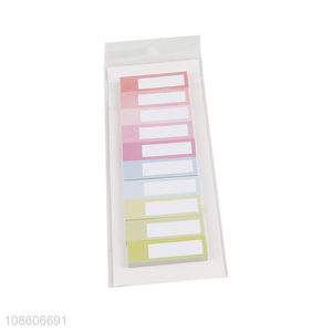 Factory direct sale multicolor sticky notes for writing paper