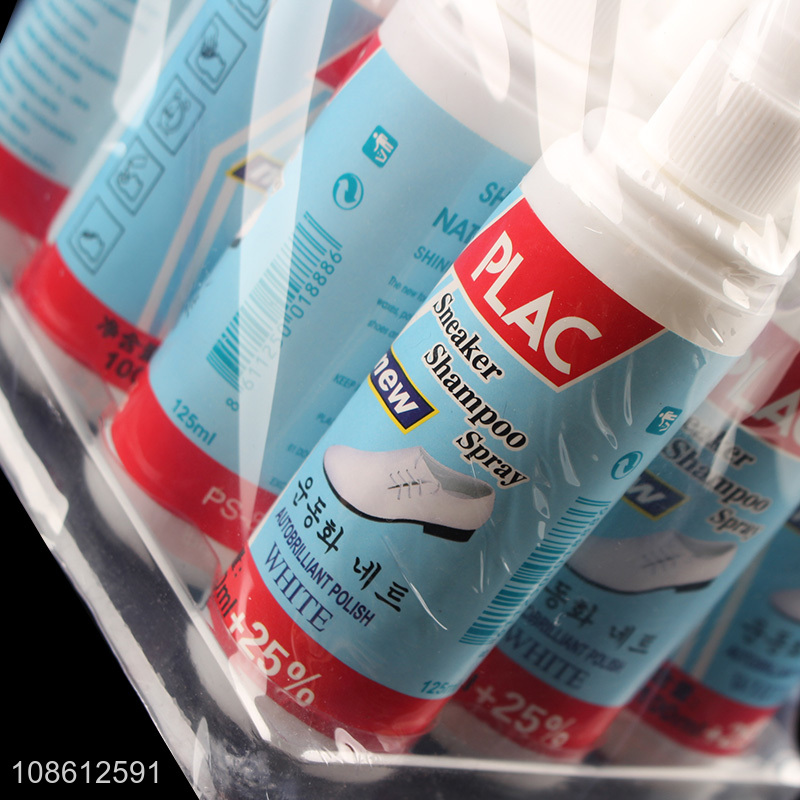 China factory white shoes cleaner washing shoes whitening spray