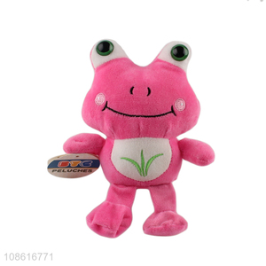 Top selling frog animal toys soft plush toys for children