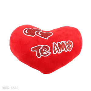 Good quality heart shape soft plush toys for Valentine's Day