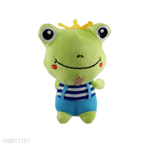 Yiwu factory <em>plush</em> toys stuffed frog <em>animals</em> toys